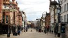 Near-empty street in Leeds: Three doctors have died after working with coronavirus patients and the Royal College of Nursing said nurses were being put at risk because of a lack of personal protective equipment.  Photograph:  Oli Scarff/AFP