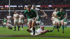 Six Nations matches such as Ireland’s Grand Slam win in 2018 may not be available on free to air TV in the coming years. Photograph: Shaun Botterill/Getty Images