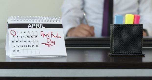 It appears as though people simply aren’t in the humour for pratical jokes this April. Photograph: iStock