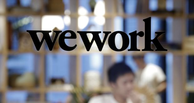SoftBank has pulled out of a planned $3 billion purchase of WeWork stock. Photograph: Kiyoshi Ota/Bloomberg