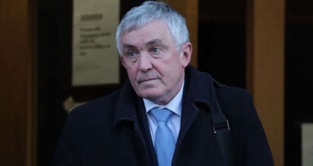 Property developer Michael O’Flynn, pictured leaving the Four Courts last year. Photograph: Collins Courts
