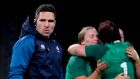 Ireland Women’s rugby coach Adam Griggs. Photograph: Ryan Byrne/Inpho