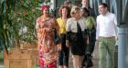 UN deputy secretary-general Amina Mohammad; ChangeX’s Niamh McKenna; Geraldine Byrne Nason, Irish ambassador to the UN; and ChangeX founder Paul O’Hara at a 2018 event. Photograph: Allen Kiely