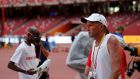 The new head of UK Athletics has said there are there are plans to hand over a 2015 internal report into Alberto Salazar’s relationship with Mo Farah. Photograph: Adrian Dennis/Getty/AFP