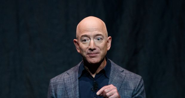 Before the pandemic, Jeff Bezos increasingly spent his time away from Amazon’s headquarters in Seattle. Photograph: The New York Times