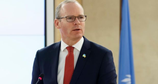 Minister for Foreign Affairs Simon Coveney has been vocal on several international issues in recent weeks. Photograph: Salvatore Di Nolfi/EPA