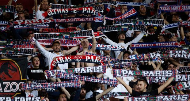 Paris Saint-Germain will not be able to play their Champions League games in France under new  government restrictions. Photograph:  Yoan Valat/EPA