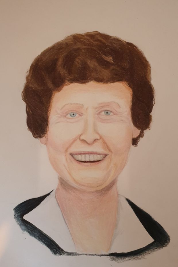 Joseph Finn, aged 12.'This is a picture of my Granny who lives in Armagh. I live in Kildare unfortunately due to the virus granny couldn't come down for my confirmation in March and I haven't seen her since Christmas. I miss her a lot.'