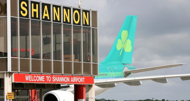  Last year Shannon Airport saw  its first annual falloff in numbers  since 2013, with 150,000 fewer travellers than in 2018. Photograph:  Arthur Ellis/Press22