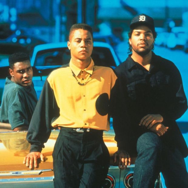 Morris Chestnut, Cuba Gooding Jr and Ice Cube in Boyz n the Hood