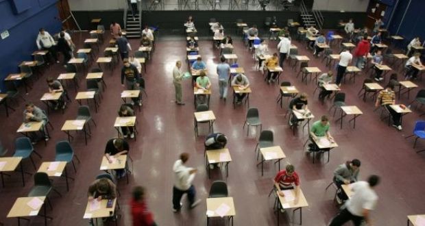 Teachers’ unions expressed concern about what safety measures would be in place for social distancing if the exams went ahead. File image: Frank Miller/The Irish Times