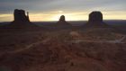 Monument Valley is home to the Navajo Nation, who have been badly affected by coronavirus. Photograph: Eric Baradat/AFP
