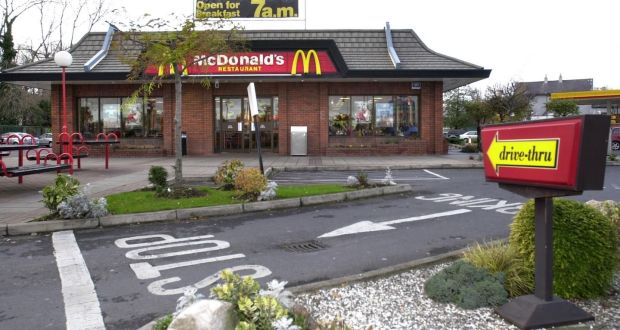 McDonald’s Kylemore Road outlet, Dublin. The company says it will confirm next week the locations of its restaurants due to reopen. Photograph: Matt Kavanagh