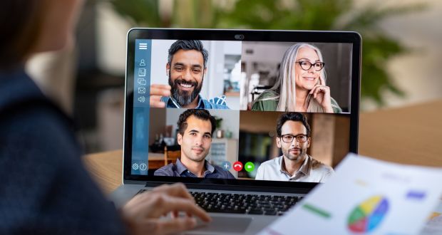 Collaborative tools such as Zoom and Skype enable collaboration but cannot mimic or act as microcosm for our office settings. File photograph: iStock/Getty Images
