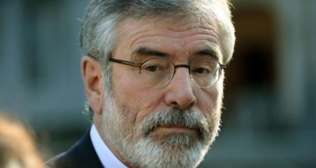 Former Sinn Féin leader Gerry Adams. Photograph: Dara Mac Dónaill/The Irish Times 