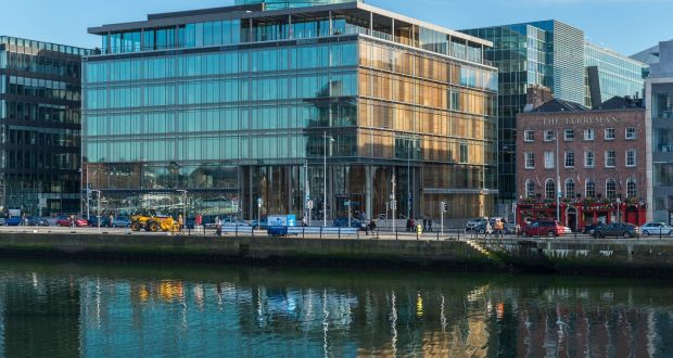 Riverside One extends to 110,000sq ft and is occupied by Irish law firm McCann FitzGerald 