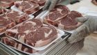 Siptu said earlier this week as many as 600 workers in meat processing plants had tested positive for Covid-19.   File photograph: Angus Mordant/Bloomberg