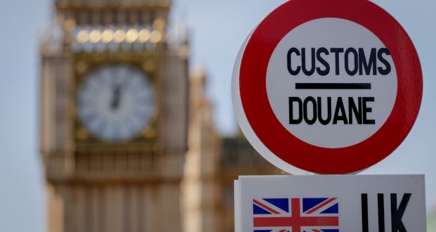The UK government published the tariff levels which will apply from next January if a trade deal is not done with the EU. Photograph: EPA