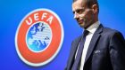 Uefa president Aleksander Ceferin said he had full faith in the adjudication process.  Photograph: Fabrice Coffrini/AFP via Getty Images