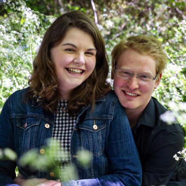 Couple Liz Maguire and Sam Lemberger, from the US, came to Ireland together to study two years ago this August. Photograph: Crispin Rodwell / The Irish Times