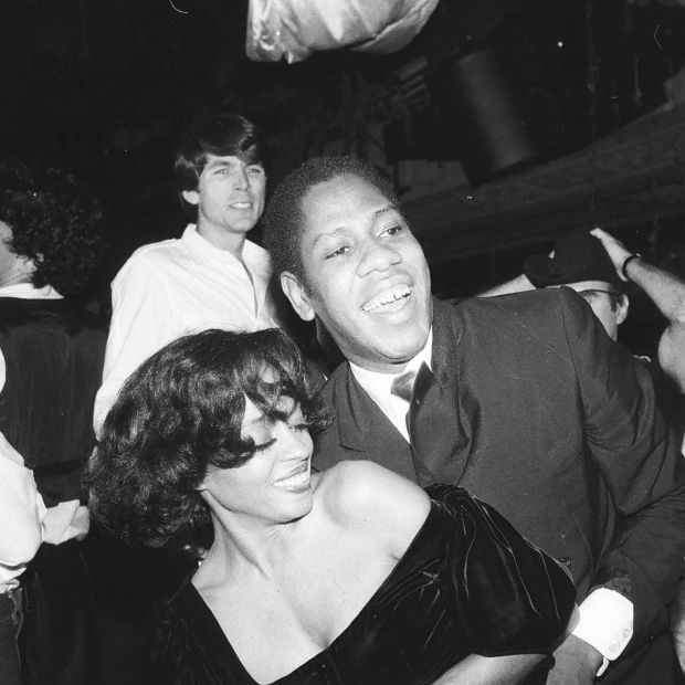 André Leon Talley dancing with Diana Ross at Studio 54, in New York, in 1979. Photograph: Sonia Moskowitz/Getty
