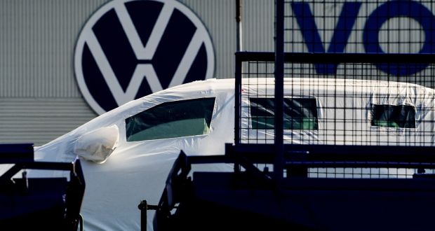 Volkswagen has agreed to compensate tends of thousands of German drivers after a court found against the company and its “immoral, malicious” manipulation of diesel engines. Photograph: Filip Singer/EPA