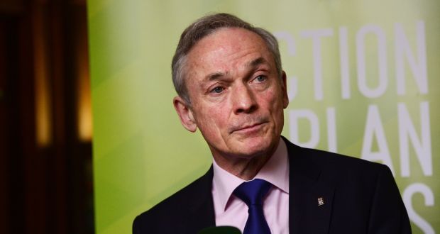 Minister for Communications Richard Bruton told the Dáil he had asked the company with the seven-year €3 billion contracts about providing the service in five years. File Photograph: Cyril Byrne