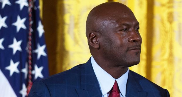 Michael Jordan condemned ‘ingrained racism’ in the United States in a statement on the death of George Floyd released on Sunday. Photo: Shawn Thew/EPA