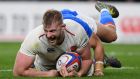 English lock George Kruis is off to the Panasonic Wild Knights in Japan. Photograph: Getty Images