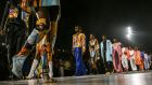 New York Fashion Week: A Pyer Moss show in September 2019. Photograph: Dolly Faibyshev/New York Times