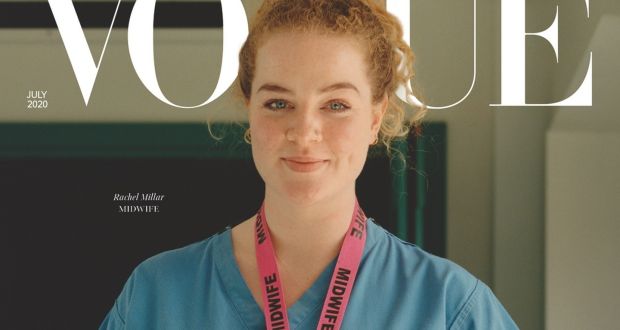 Rachel Millar, a 24-year-old midwife from Coagh, near Cookstown, Co Tyrone, was one of three women chosen to front the latest edition of Vogue