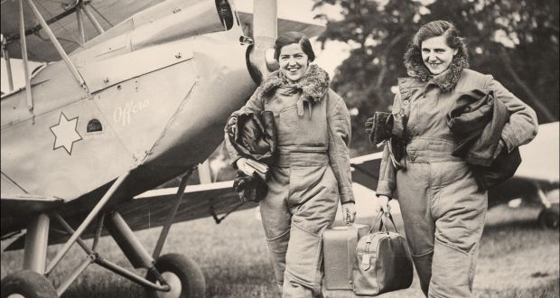 Sisters Mabel and Sheila Glass from Co Antrim took part in air races throughout England and also an endurance competition in Egypt in 1937.  Mabel  flew approximately 900 RAF aircraft while serving with the Air Transport Auxiliary during the second World War.