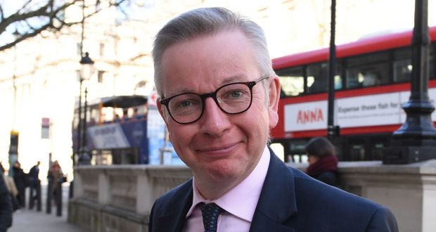 British cabinet office minister Michael Gove has ruled out Britain applying for an extension to the post-Brexit transition period. Photograph: Stefan Rousseau/PA Wire
