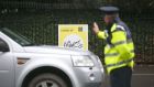 Garda checkpoints have been established to enforce the coronavirus movement restrictions. Photograph: Stephen Collins/Collins