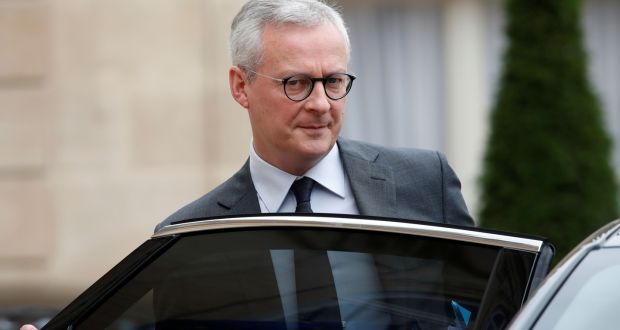 French finance minister Bruno Le Maire: “No one can accept that the digital giants can make profits from their 450 million European clients and not pay taxes where they are.”  Photograph: AFP via Getty