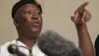 Economic Freedom Fighters party leader Julius Malema has been accused of benefiting from the looted money. He denies it. Photograph: Jordi Matas 