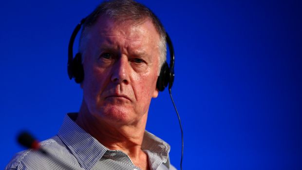 Yes he did: Geoff Hurst. Photograph: Clive Mason/Getty