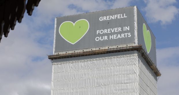 Commemoration of the Grenfell fire  been muted, but survivors’ group Grenfell United organised a series of events, and a silent march was held. Photograph: Anselm Ebulue/Getty Images