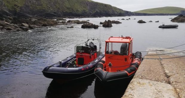 Mallow Search and Rescue boats used in the search operation. Photograph: Mallow Search and Rescue/Facebook