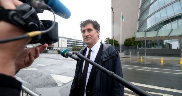  Green Party leader Eamon Ryan at the Convention Centre in Dublin on Saturday. Photograph: Alan Betson/The Irish Times