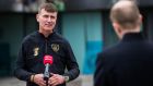 Stephen Kenny has said his first match in charge of the Republic of Ireland can’t come soon enough. Photograph: Ryan Byrne/Inpho