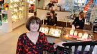  Marian O’Gorman of Kilkenny Design Centre: ‘The lack of tourists has taken 30 per cent straight out of the business.’  Photograph: Cyril Byrne