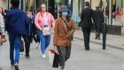 Members of the public wearing face masks   in Dublin’s city centre. File photograph: Collins