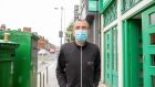 Michael Dunne (47), of Sophia Housing project, Sean McDermott Street, Dublin 1, leaving court on Tuesday. Photograph: Collins