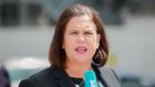 Sinn Féin leader Mary Lou McDonald said efforts at assisting businesses badly hit by Covid-19 were disproportionately weighted toward loans and debt. File photograph: Gareth Chaney/Collins