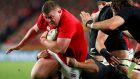 Tadhg Furlong in action for the British and Irish Lions against New Zealand three years ago. Vodafone will be lead sponsor for the 2021 tour to South Africa. Photograph: Nigel Marple/Reuters
