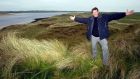 Nick Faldo pictured on Bartragh Island in Co Mayo in May 2004. The former world number one was  hoping to design and build a golf course on the island at the time. Photograph: Andrew Redington/Getty Images
