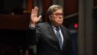 US attorney general William Barr: faced his first congressional questioning since the outbreak of  anti-racism protests two months ago. Photograph: Matt McClain