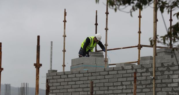 Construction costs account for less than half the overall cost of building a three-bed semi-detached house in Dublin. Photograph: Nick Bradshaw / The Irish Times