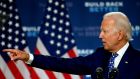 US Democratic presidential candidate Joe Biden: His advanced age means it is quite likely his running mate may ultimately become president. Photograph: Andrew Caballero-Reynolds/AFP